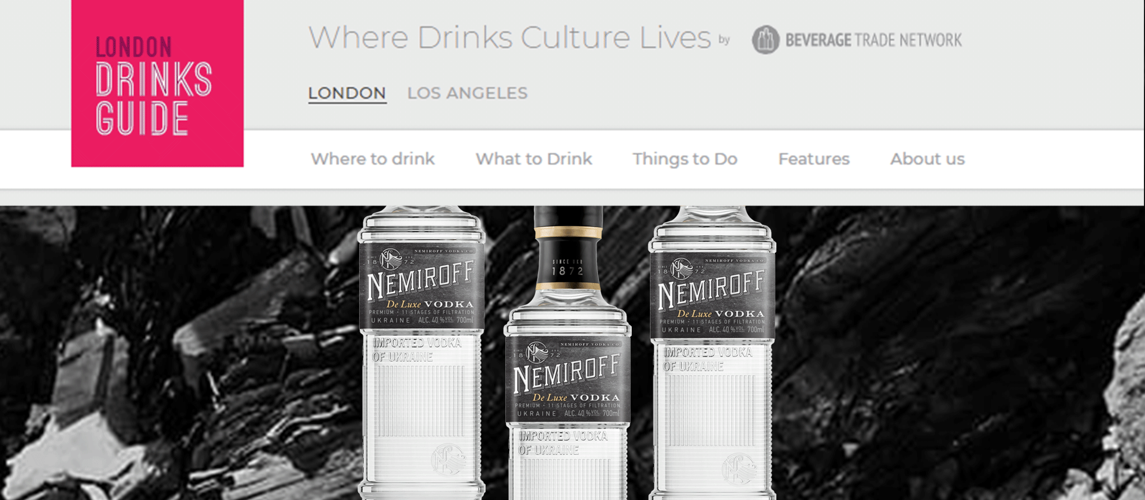 Photo for: Nemiroff Vodka - A Brand With A 150-Year History