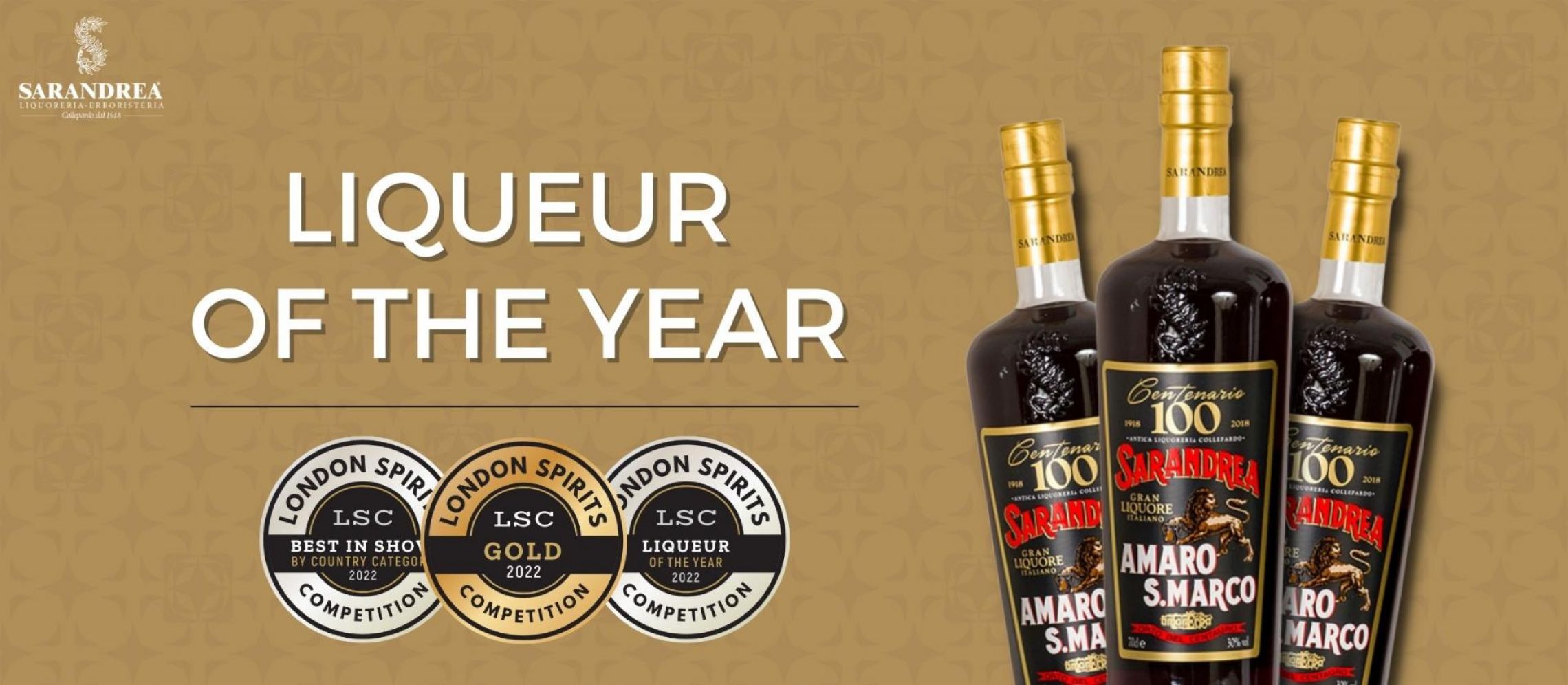 Photo for: Italy's Amaro San Marco claims Liqueur of the Year 2022