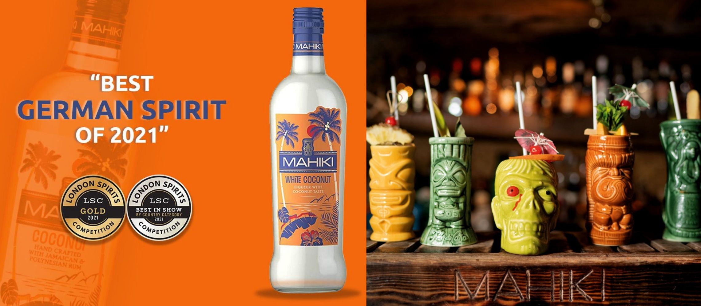 Photo for: Mahiki White Coconut is the Best German Spirit