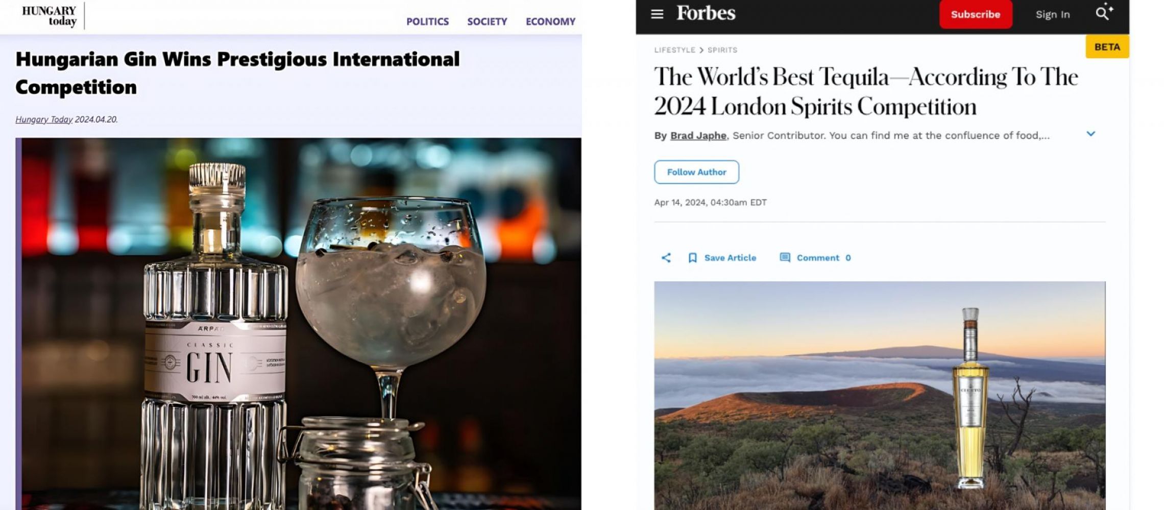 Photo for: Global Recognition: How London Spirits Competition Winners Garner Worldwide Press