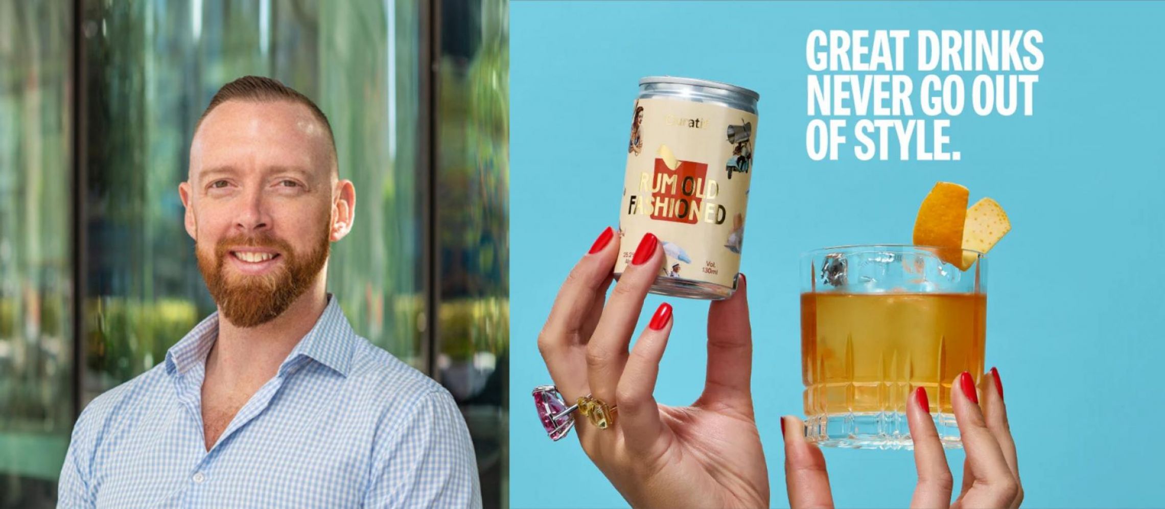 Photo for: Meet Matt Sanger, Managing Director at Curatif, World Class Cocktails in Cans.