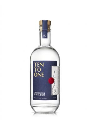 Logo for: Ten To One Caribbean White Rum 