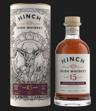 Logo for: Hinch Irish Whiskey 15 Year Old Oloroso Sherry Cask Finish Batch 1