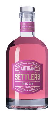 Logo for: Settlers Pink Gin
