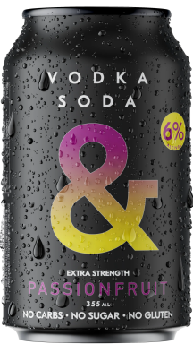 Logo for: Vodka Soda & Passionfruit