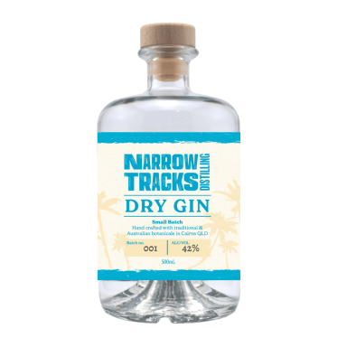 Logo for: Narrow Tracks Distilling Dry Gin
