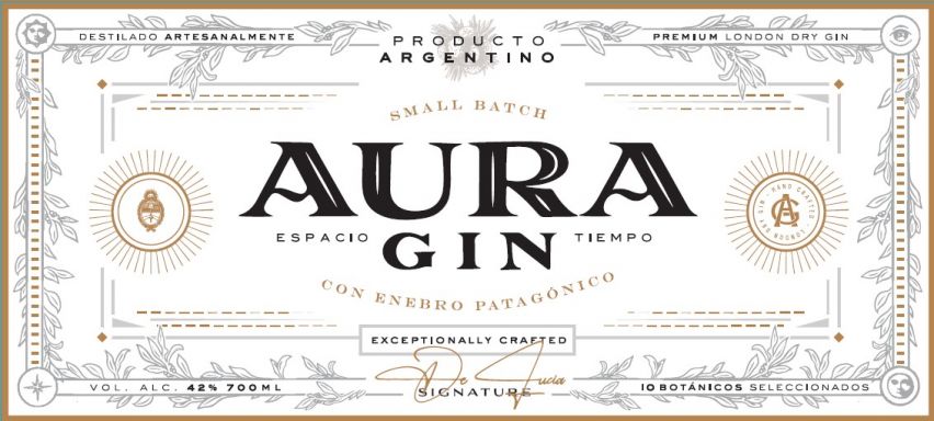 Logo for: Aura Gin Premium London Dry Gin
