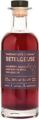 Logo for: Betelgeuse Mulberry, Damson and Winter Spice Gin Liqueur