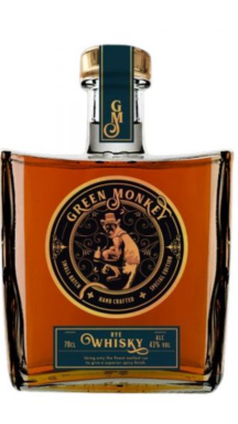 Logo for: Green Monkey- Rye Whiskey