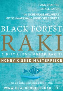 Logo for: Black Forest Raki - Honey Kissed Masterpiece