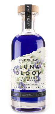 Logo for: End of Days Luna Bloom Butterfly Pea Flower Gin