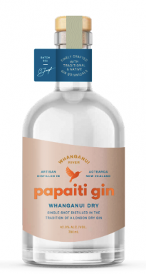 Logo for: Papaiti Gin - Whanganui Dry