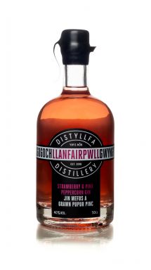 Logo for: Llanfairpwll Distillery - Strawberry & Pink Peppercorn Gin