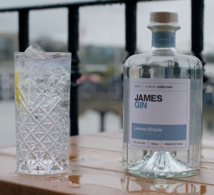Logo for: James Gin London Drizzle