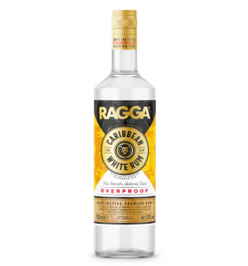 Logo for: Ragga Overproof White Rum 63% Abv