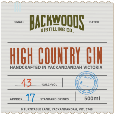 Logo for: High Country Gin
