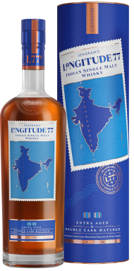 Logo for: Seagram's Longitude 77 Indian Single Malt Whisky