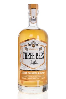 Logo for: Three Bees Salted Caramel & Honey Vodka