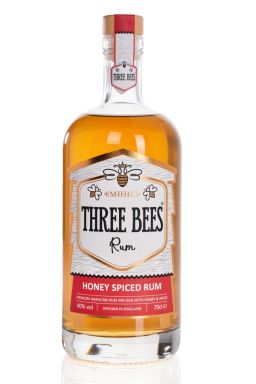 Logo for: Three Bees Honey Spiced Rum