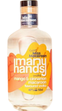 Logo for: Many Hands Make Mango and Cinnamon Macaroon Flavoured Vodka