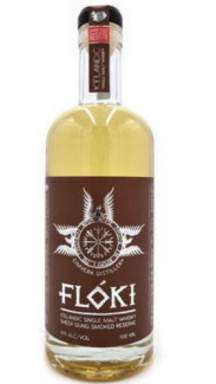 Logo for: Flóki, Iceland Whisky Sheep dung smoke