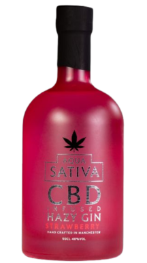 Logo for: Aqua Sativa Strawberry Gin