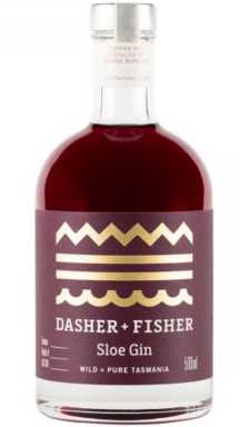 Logo for: Dasher + Fisher Sloe Gin