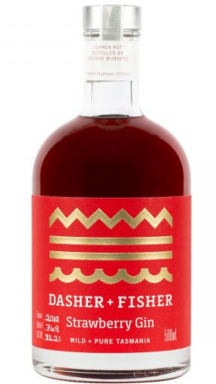 Logo for: Dasher + Fisher Strawberry Gin