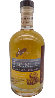 Logo for: 3 Sq. Miles Cask Aged Irish Gin
