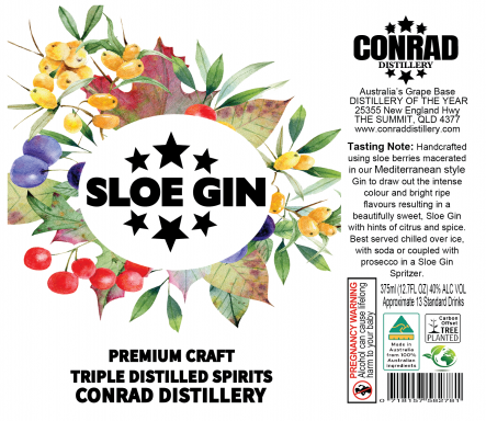 Logo for: Conrad Distillery Sloe Gin