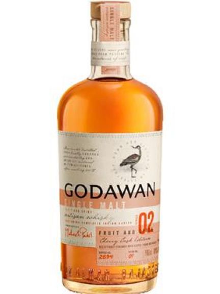 Photo for: Godawan Single Malt Fruit and Spice Artisan Whisky 