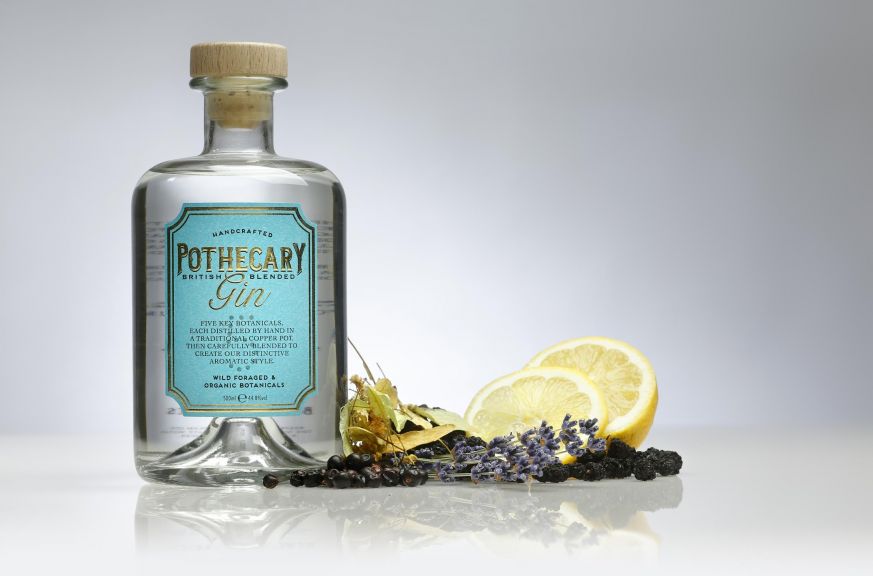 Photo for: Pothecary British Blended Gin, Original, Organic