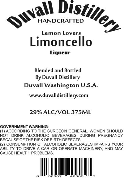 Photo for: Lemon Lovers Limoncello Liqueur