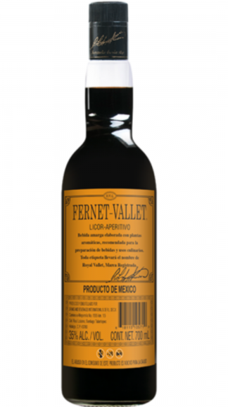 Photo for: Fernet Vallet Liqueur