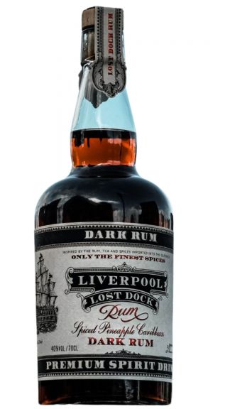Photo for: Liverpool Lost Dock Rum - Dark Spiced Pineapple
