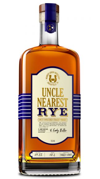 Photo for: Uncle Nearest Uncut & Unfiltered Straight Rye Whiskey - Batch 005