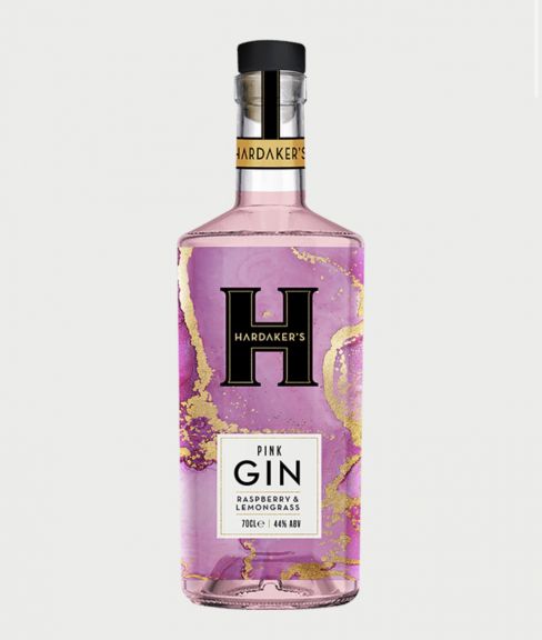 Photo for: Hardaker’s Pink Raspberry & Lemongrass Gin