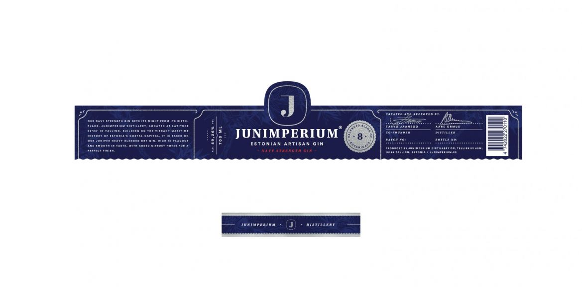 Photo for: Junimperium Navy Strength Gin