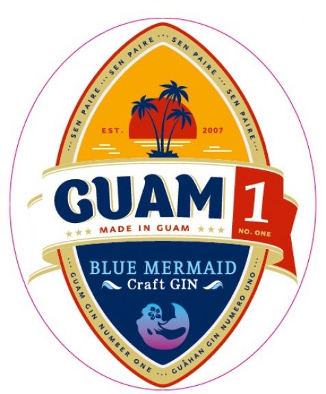 Photo for: Guam1 Blue Mermaid Craft Gin