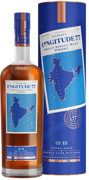 Photo for: Seagram's Longitude 77 Indian Single Malt Whisky