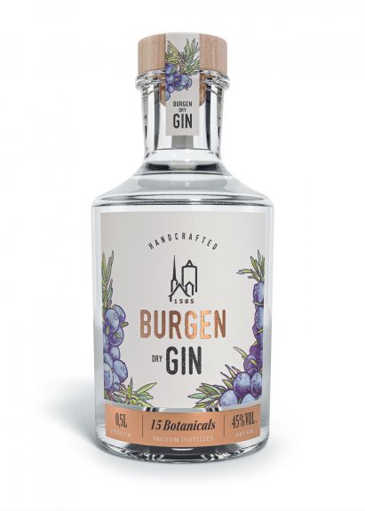 Photo for: Burgen Dry Gin 45%vol. 0,5l